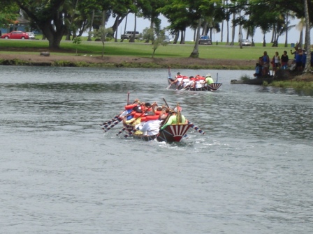 Boat races in Hilo